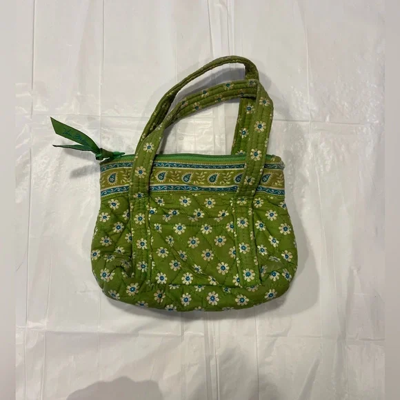 Green Vera Bradley Mini Purse - Picture 2 of 6